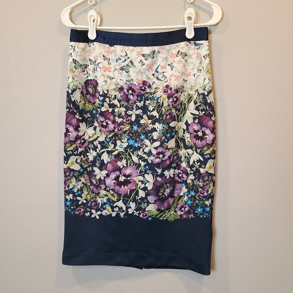 Ted Baker Carpi Entangled Enchantment Pencil Skirt Womens 2